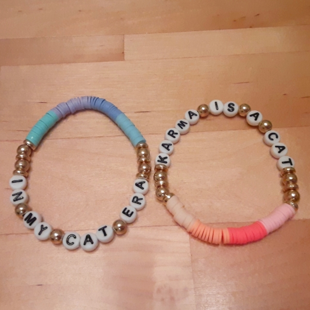 Cat Era Stretch Bracelets - Set of TWO